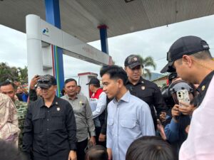 Jaga Kelancaran Distribusi BBM Pascabencana, Wapres Sambangi SPBU Raklunung