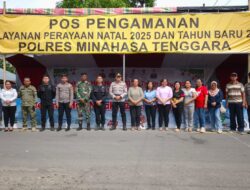 Kodim 1302/Minahasa Patroli Amanakan Nataru 2025-2026 di Tiga Kabupaten