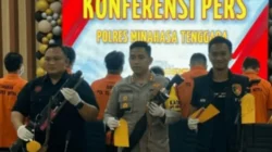 Polisi Tetapkan 9 Tersangka Bentrok di Lokasi PETI Ratatotok Minahasa Tenggara