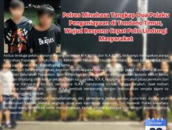 Polres Minahasa Tangkap Dua Pelaku Penganiayaan di Tondano Timur, Wujud Respons Cepat Polri Lindungi Masyarakat