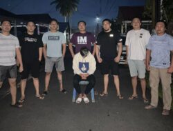 Tak Bertanggungjawab, Pemuda Langowan di Ringkus Tim Resmob Polres Minahasa