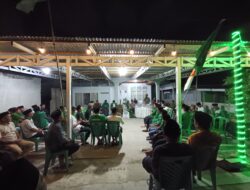 Pererat Silaturahmi, Kapolsek Lolayan Ajak GP Ansor Bolmong Jaga Kamtibmas di Momen Buka Puasa Bersama