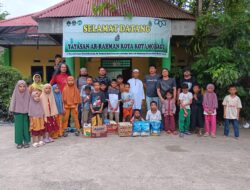 Resmob Polres Kotamobagu Berbagi Kasih Dengan Anak-anak Panti Asuhan Ar-Rahman