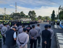 Ratusan Personel Gabungan Amankan Pawai Takbiran Idul Fitri 1447H