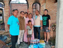 Relawan TOPAN 08 Peduli, Bantu Dua Keluarga Korban Kebakaran di Dumoga