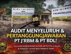 Aktivis BMR Mendesak Keterbukaan Hasil Audit Satgas PKH Tehadap PT. JRBM dan PT. BDL