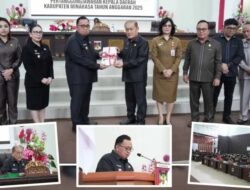 DPRD Minahasa Gelar Rapat Paripurna Bahas Penyampaian Laporan Pertanggungjawaban 