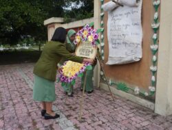 Momentum HUT ke-80, Persit Kartika Chandra Kirana Gelar Ziarah Rombongan Secara Khidmat
