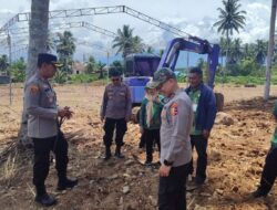 Kapolres Kotamobagu Tinjau Lokasi Panen Raya dan Penanaman Jagung