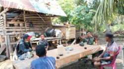 Menghadapi Musim Kemarau, Babinsa Koramil 1303-14/Bolangitang: Warga Harus Bangun Kesadaran Kolektif Hadapi Perubahan Iklim