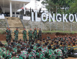 Dandim Bolmong Dampingi Kunjungan Kerja Dankodiklatad di Kotamobagu