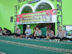Kegiatan Binrohtal Islam,Kapolres Irwanto :Perkuat Moral dan Keteladanan Personel
