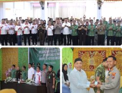 Hadir di Pertemuan ABPEDNAS, Kapolres Kotamobagu Perkuat Sinergi Kawal Pembangunan Desa yang Bersih