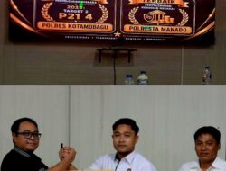 Tegakan Berantas Korupsi, Sat Reskrim Polres Kotamobagu Terima Penghargaan Dari Polda Sulut