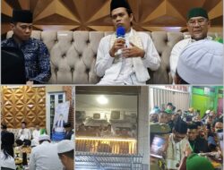 Ustadz Abdul Somad Berikan kajian agama, Haji Fian: Pertemuan Penuh Kebahagiaan