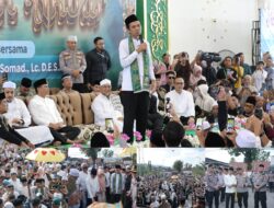 Ratusan Personil Diterjunkan Pengamanan Safari Dakwah UAS di Mesjid Baitul Makmur Kotamobagu