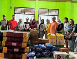 Peduli Bencana Alam, Salsabilah Mamonto Berbagi Sembako dan Tempat Tidur Untuk Korban Banjir.