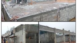 Pembangunan Gedung Koperasi Desa/Kelurahan Merah Putih (KDKMP) di Desa Lanut.(Dok)