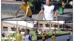 Kapolres Irwanto dan Wakapolres Dukung Program Indonesia Asri.(Humas Polres Kotamobagu)