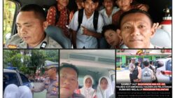Dalam Rangka Hut Bhayangkara Ke-80, Polres Kotamobagu, Luncurkan Program Polisi Antar Sekolah (Polantas)