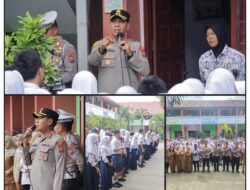 Ingatkan Pelajar Tentang Dampak Buruk Gadget, Kapolres Irwanto Sosialisasikan Program MOTABI (Sapa KK) Di SMPN 4 Kotamobagu
