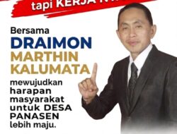 Draimon Kalumata, Muda dan Pengalaman Maju Sebagai Calon Hukum Tua Desa Panasen  ‎