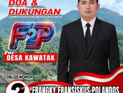 Frangky Polandos Maju Pertarungan Papan Satu Desa Kawatak