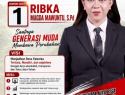 Langkah Maju Ribka Mawuntu, Membangun Desa Palamba