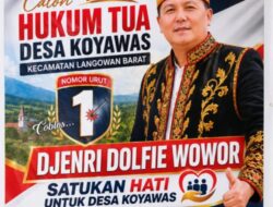 Djenri Wowor Maju Calon Hukum tua Desa Koyawas