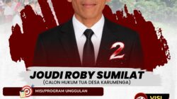 Joudy Sumilat Maju Periode Ketiga   
