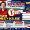 Honeke Maleke Maju Calon Hukum Tua   