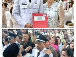 Dilantik Bupati RD, Maikel Lumentut Siap Bersinergi Dengan Pemerintah