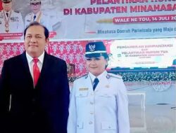 Dilantik Bupati RD, Meyta Rawung Siap Bekerja Bangun Desa Pulutan