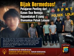 Bijak lah Bermedsos! Pelajaran Penting dari Kasus Dua Remaja Kopandakan II yang Diamankan Polsek Lolayan