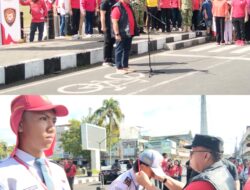 Bupati RD Beri Wejangan Kepada Calon Paskibraka Minahasa Pada Upacara Tantingan