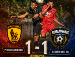 Bonawang FC Berhasil Menahan Persin Sinindian Setelah Bermain Imbang 1-1