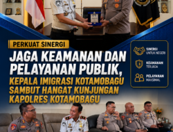 Perkuat Sinergi Jaga Keamanan dan Pelayanan Publik, Kepala Imigrasi Kotamobagu Sambut Hangat Kunjungan Kapolres Kotamobagu