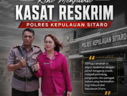 Ditempa di Tipidter, Teruji di Lapangan! IPTU Tedd Mandagi Siap Berantas Kejahatan di Sitaro