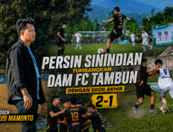 Persin Sinindian Tumbangkan DAM FC Tambun Dengan Skor 2-1, Yudi Mamonto:  Hasil Ini Atas Kerja Keras Tim