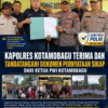 Kawal Aksi Damai PWI Kotamobagu, Kapolres AKBP Abdul Kholik Sambut Aspirasi Insan Pers Lewat Dialog Sejuk