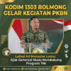 Kodim 1303 Bolmong Gelar Kegiatan PKBN, Letkol Inf Manashe Lomo: Ajak Generasi Muda Mendukung Program TNI