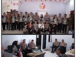 Perkuat Sinergitas Kelembagaan, Kapolres Kotamobagu Sambangi Kantor Bawaslu