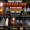 Kapolsek Lolayan dan Tim Gabungan Turun Tangan, Akibat Kebakaran Lahan di Desa Bakan