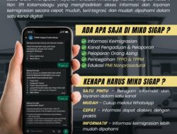 Hadirkan Layanan Bagi Mayarakat, Imigrasi Kotamobagu Luncurkan MIKO SIGAP