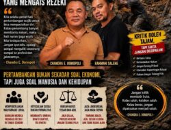 Jangan Sampai Korbankan Rakyat yang Mengais Rezeki, Chandra E. Damopolii: Pertambangan Manual memakai palu (Martel) Harus Objektif