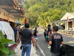 URC SatReskrim Polres Sitaro Giat Pengamanan dan Patroli Mobile di Kecamatan Siau Barat dan Siau Timur
