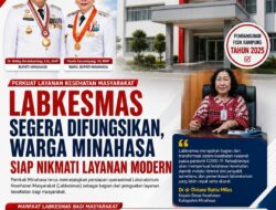 Labkesmas Segera Beroperasi, Minahasa Ketambahan Faskes Baru,