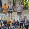 Akibat Kekeringan Dampak Fenomena El Nino, Kapolres Andhika Fitransyah Bagikan Air Bersih