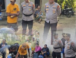 Akibat Kekeringan Dampak Fenomena El Nino, Kapolres Andhika Fitransyah Bagikan Air Bersih