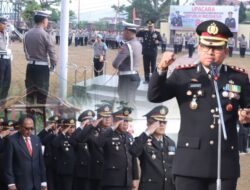 Teguhkan Semangat Pengabdian dan Kebangsaan, Kapolres Abdul Kholik Bertindak Sebagai Inspektur Upacara Dalam Rangka HUT ke-81